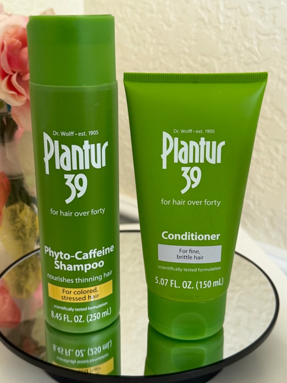 Plantur 39 Bundle Hair Care Phyto-Caffeine Shampoo & Conditioner Over 40 - Picture 5 of 11